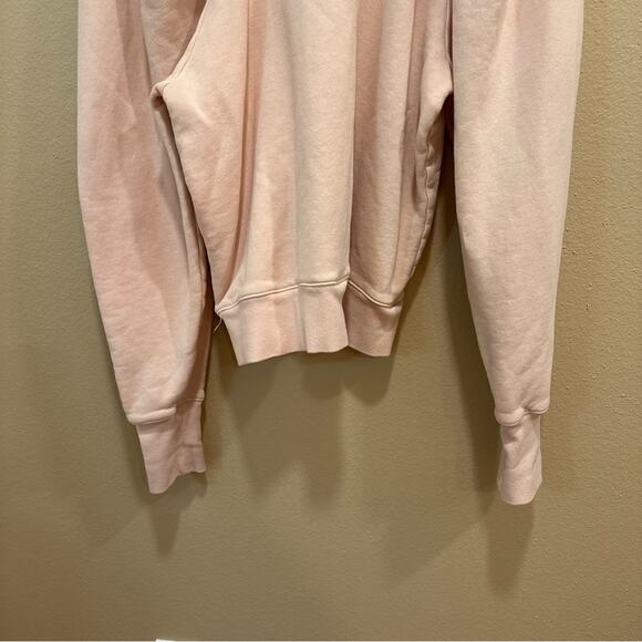 Citizens of Humanity Pink Puff Sleeve Cotton Sweatshirt Medium - Picture 9 of 15